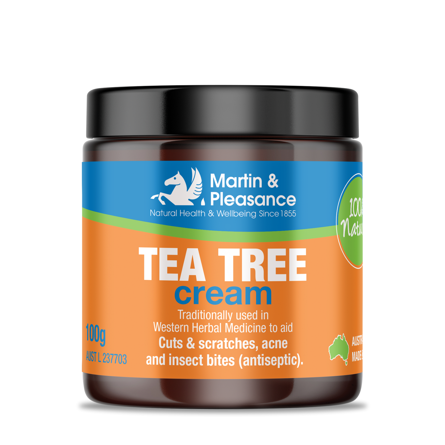 Martin & Pleasance Herbal Cream – Natural Tea Tree Cream