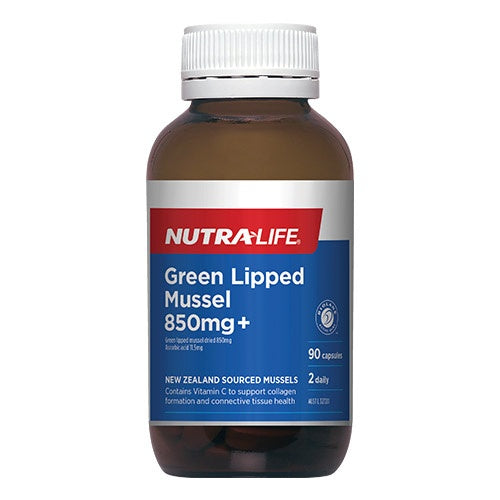 Nutralife Green Lipped Mussel 850mg+