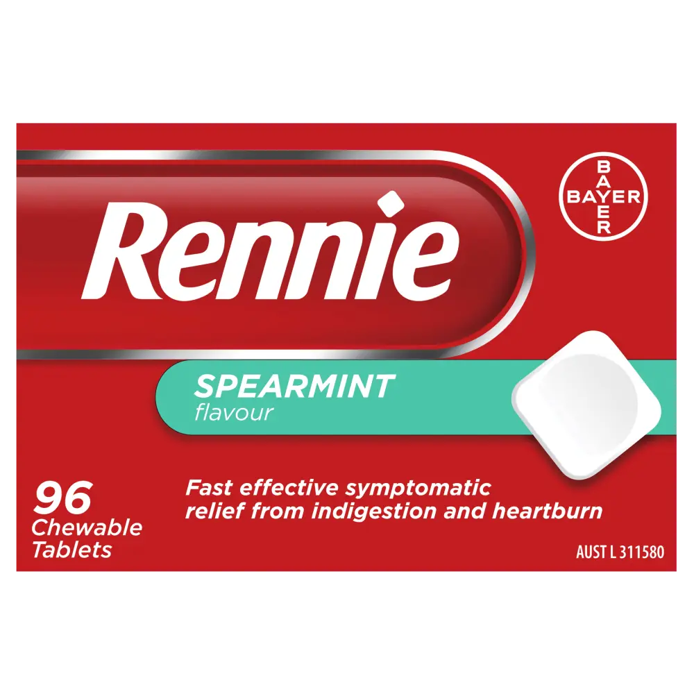 Rennie Chewable Tablets – Spearmint