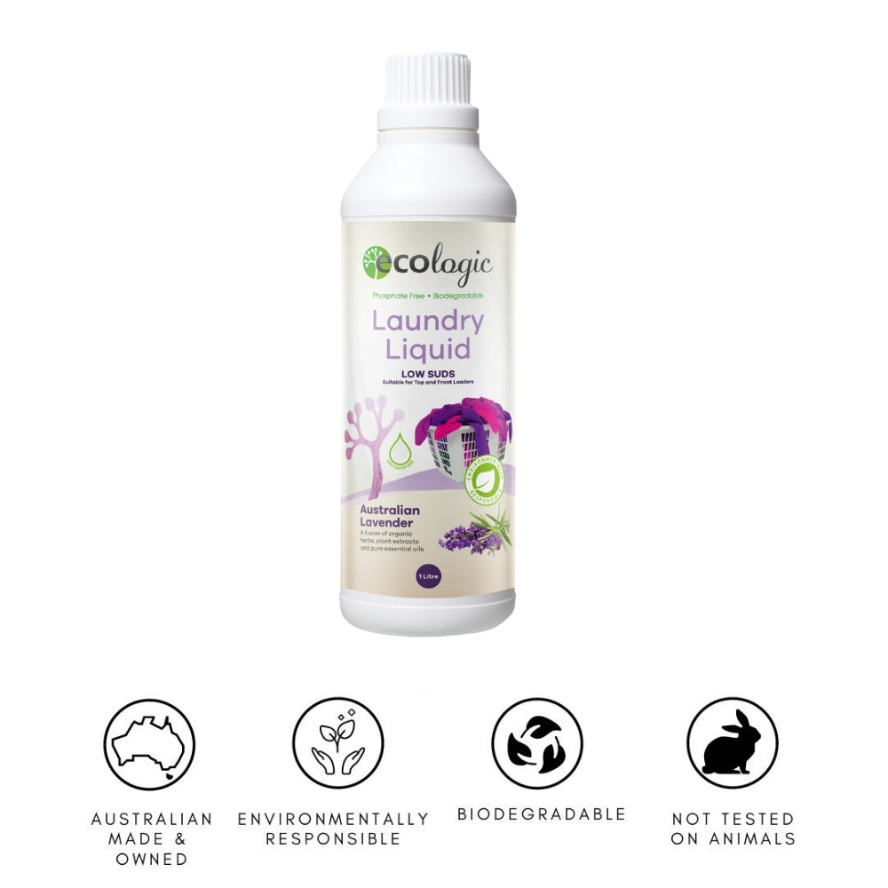 ECOLogic Australian Lavender Laundry Liquid 1L