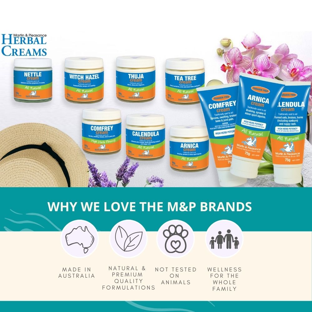 Martin & Pleasance Herbal Cream – Natural Tea Tree Cream