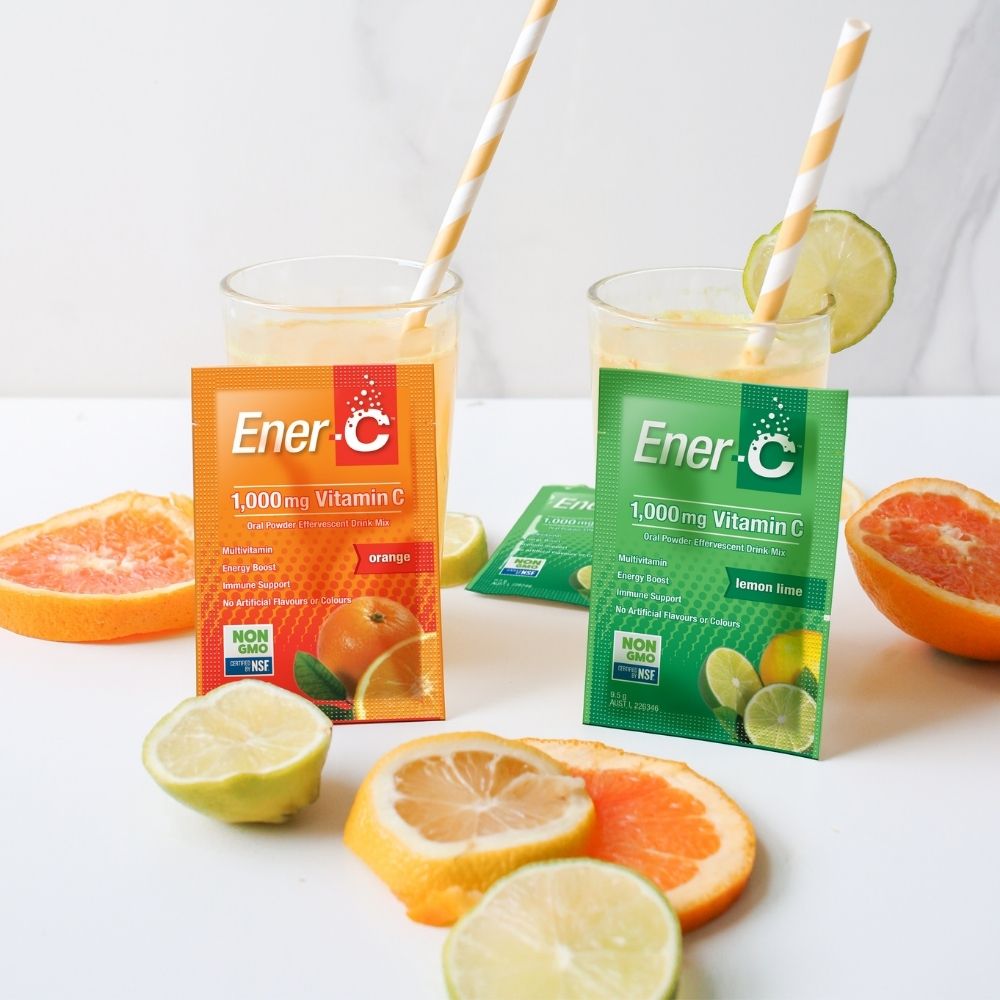 Ener-C Orange 12 Sachets – Multivitamin Drink Mix