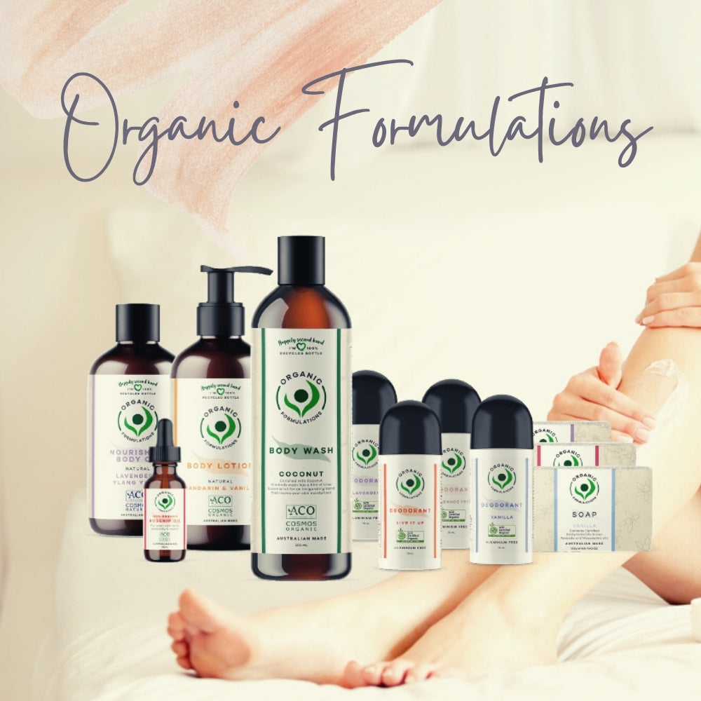 Organic Formulations Mandarin & Vanilla Body Lotion 250ml