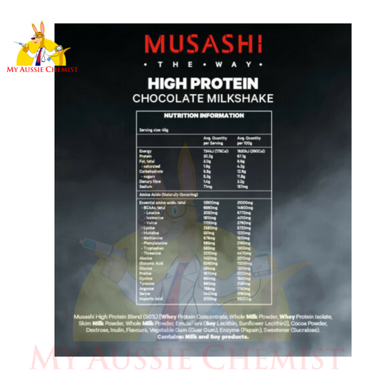 Musashi High Protein Powder