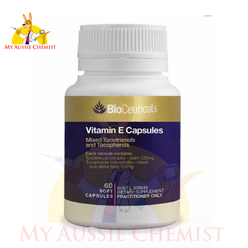 BioCeuticals Vitamin E Capsules 60 Capsule