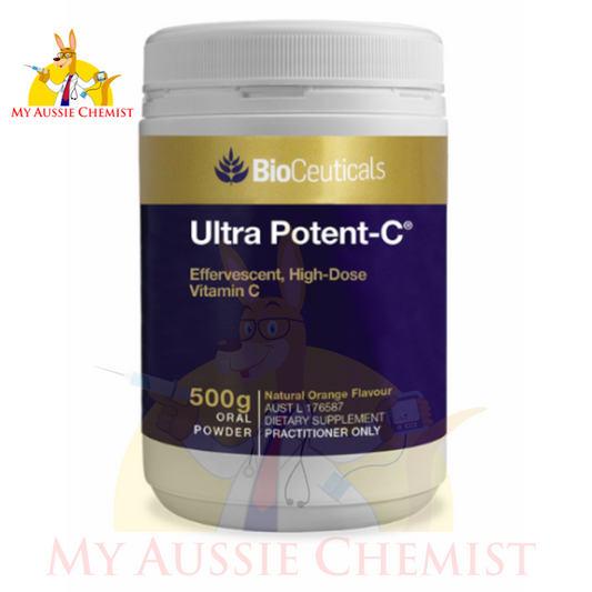 Bioceuticals Ultra Potent C Powder 200gm or 500gm