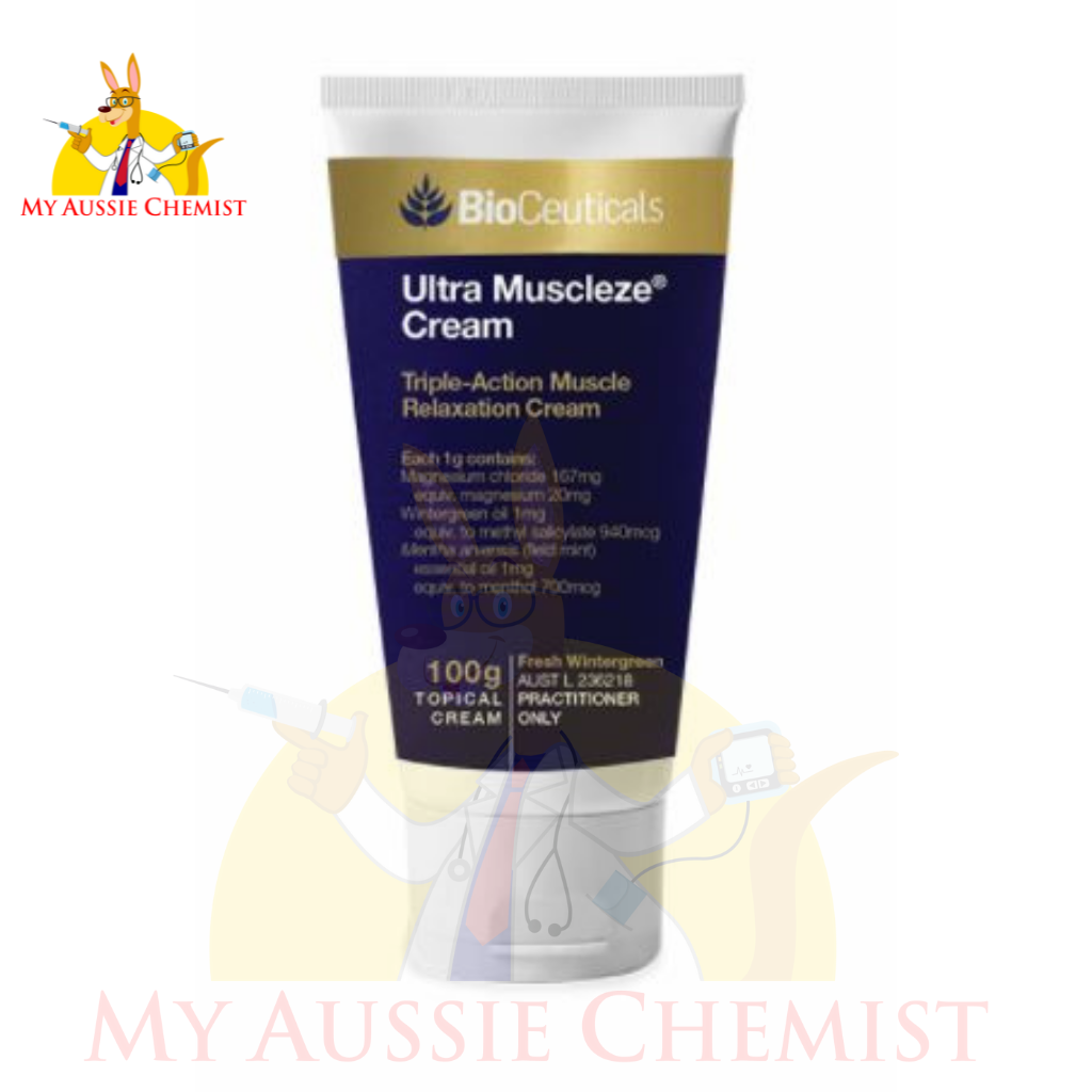 BioCeuticals Ultra Muscleze Cream 100g