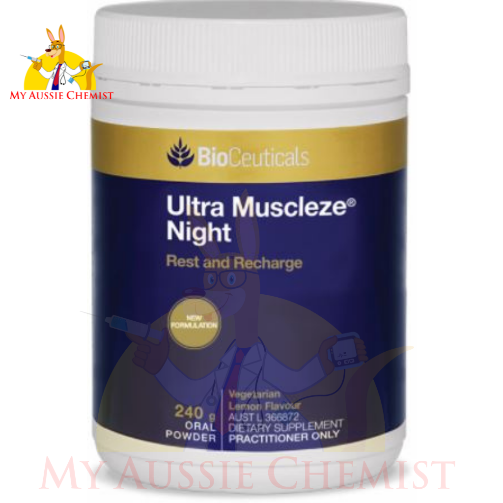 BioCeuticals Ultra Muscleze Night 240g or 400g Powder