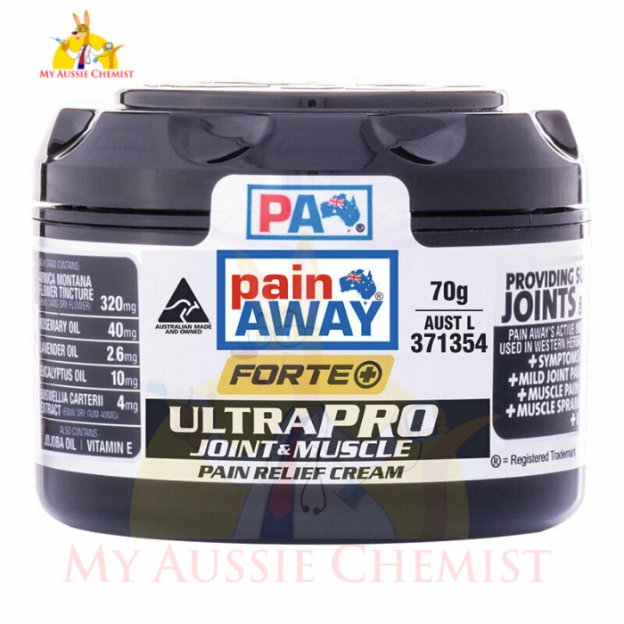 Pain Away Forte + Ultra Pro Joint & Muscle Pain Relief Cream 70g