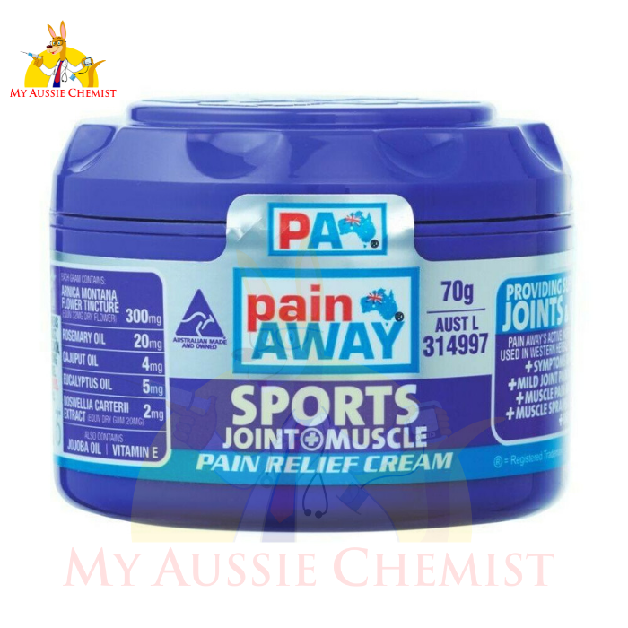 Pain Away Sports Joint & Muscle Cream 70g