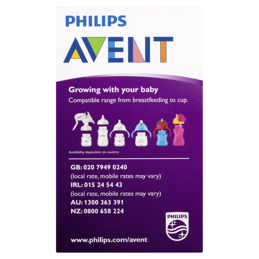 Philips Avent Natural Response Baby Bottle 125mL 2 Pack