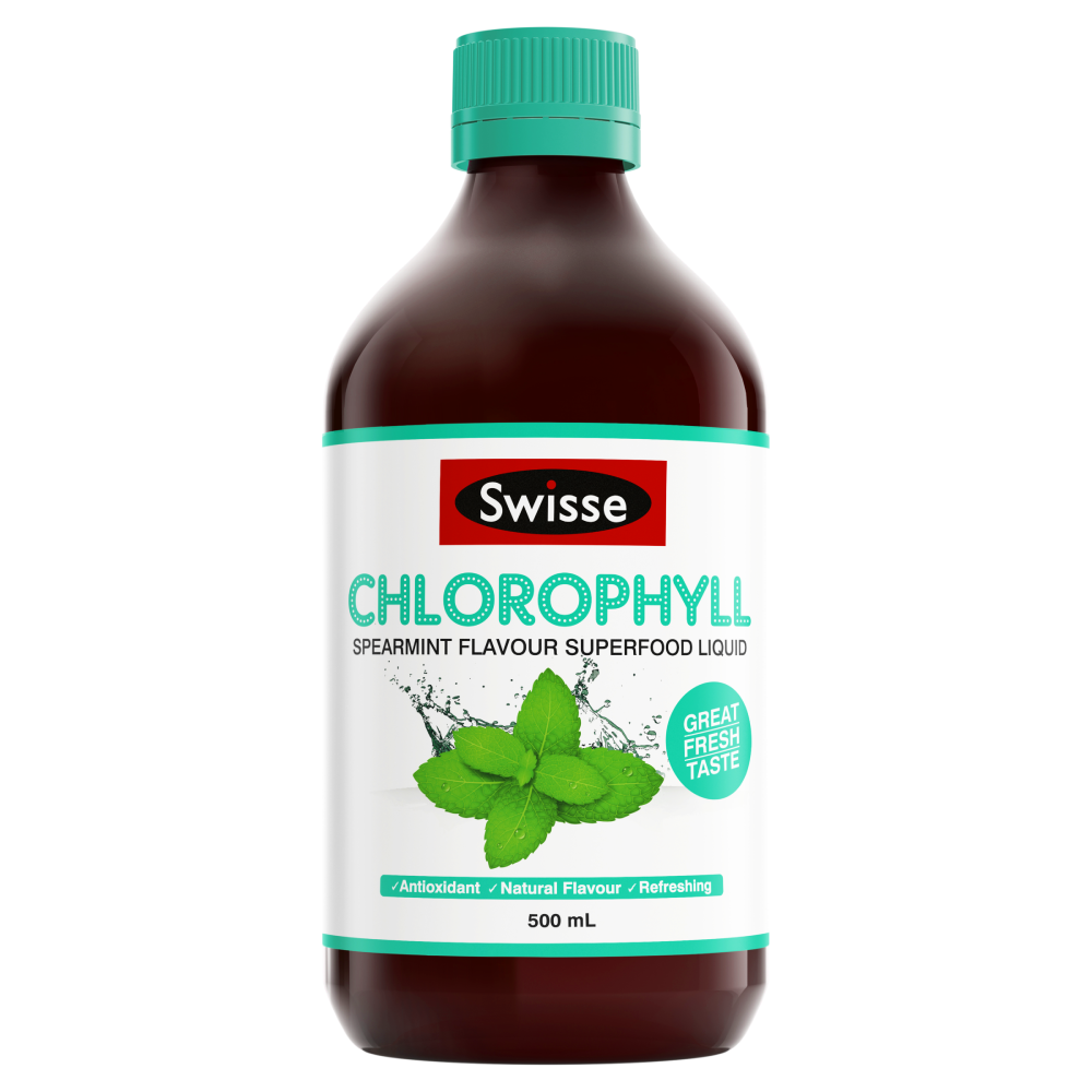 Swisse Chlorophyll 500mL Oral Liquid - Spearmint Flavour