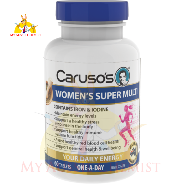 Caruso's Women's Super Multi 60 Tablets