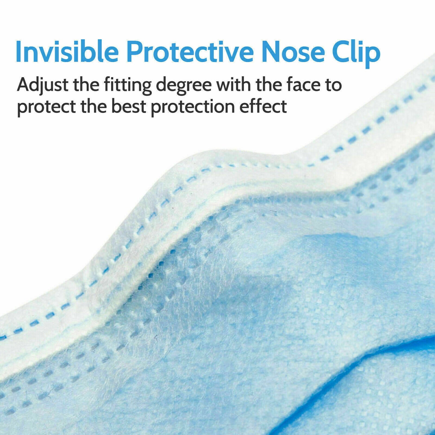 Disposable Daily Protective Face Mask Anti Bacterial Filter 3 Layer Masks 100pcs