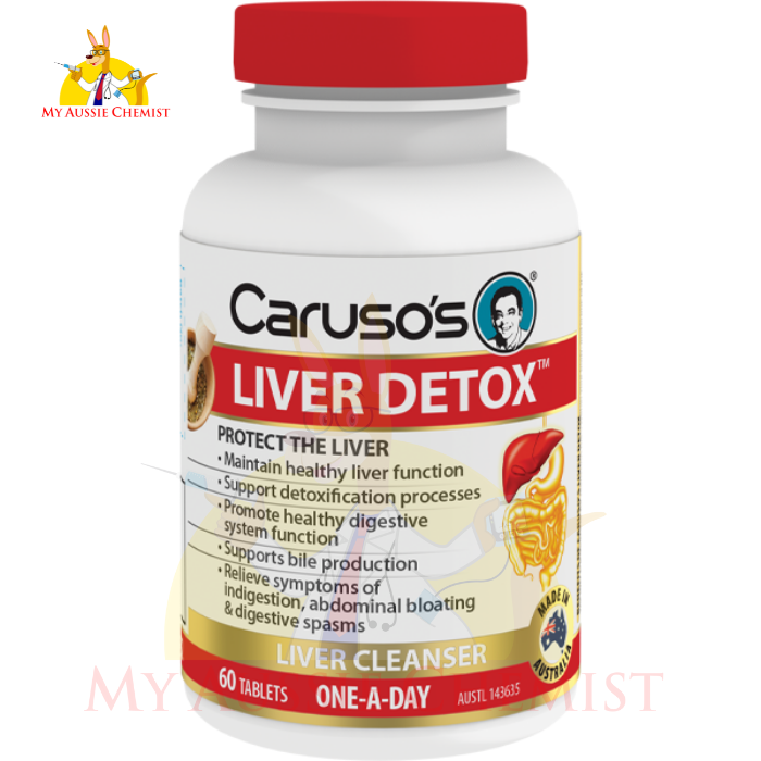 Caruso's Liver Detox 60 Tablets