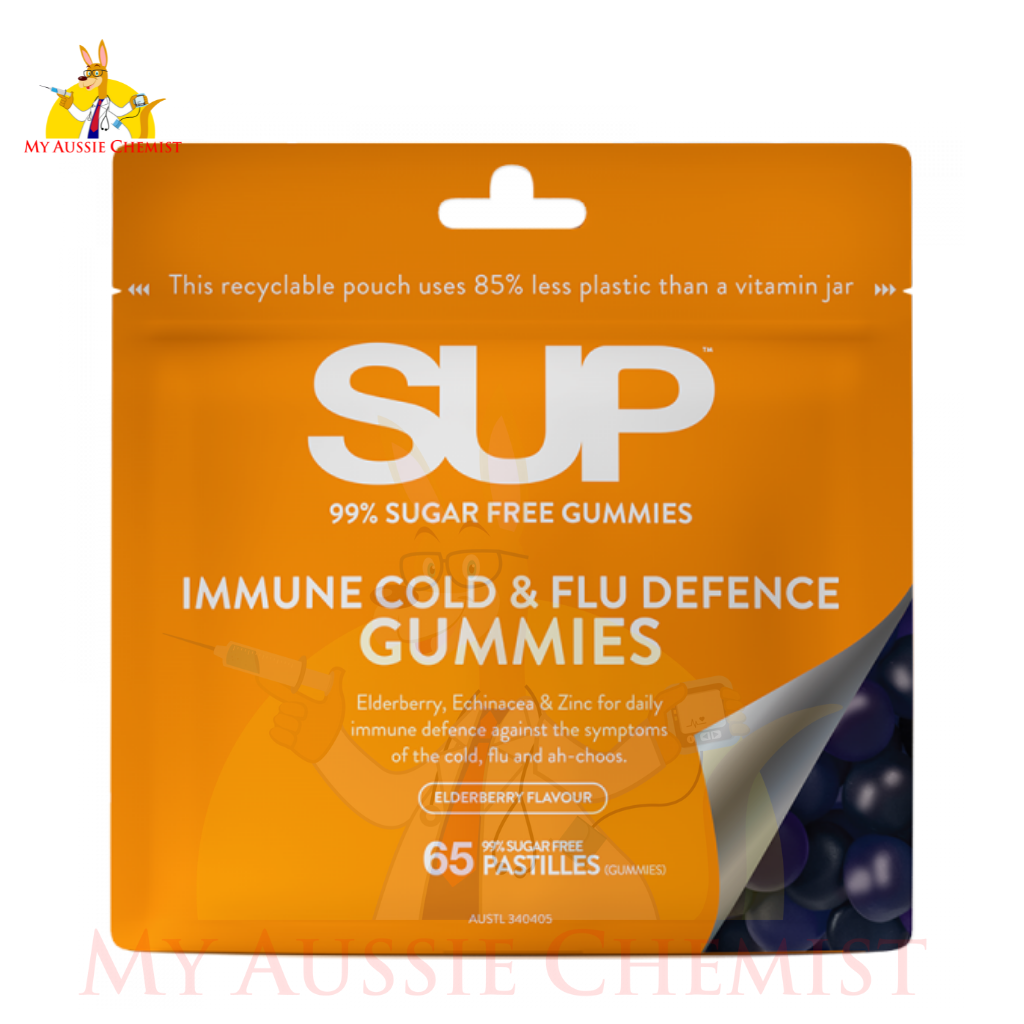 SUP Immune Cold & Flu Defence Gummies 65 Pastilles