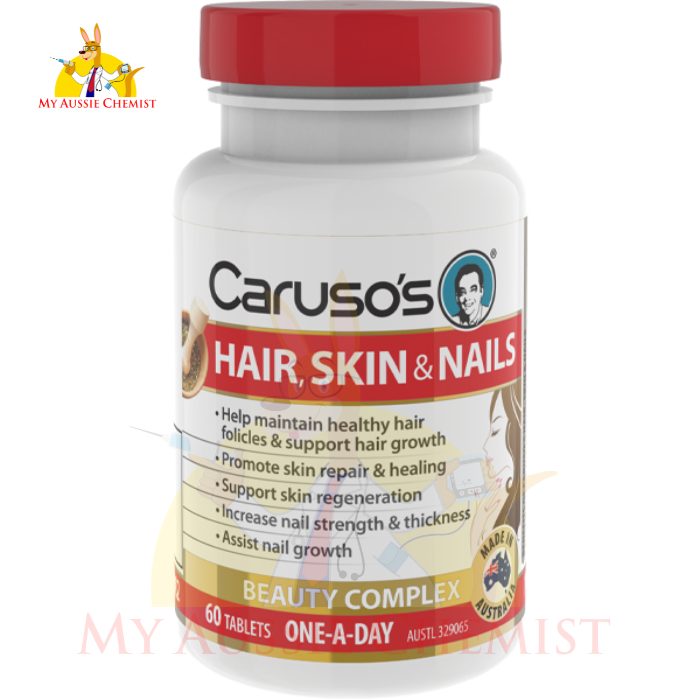 Caruso's Hair, Skin & Nails 60 Tablets