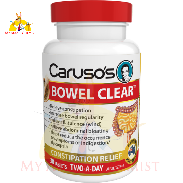 Caruso's Bowel Clear 30 Tablets