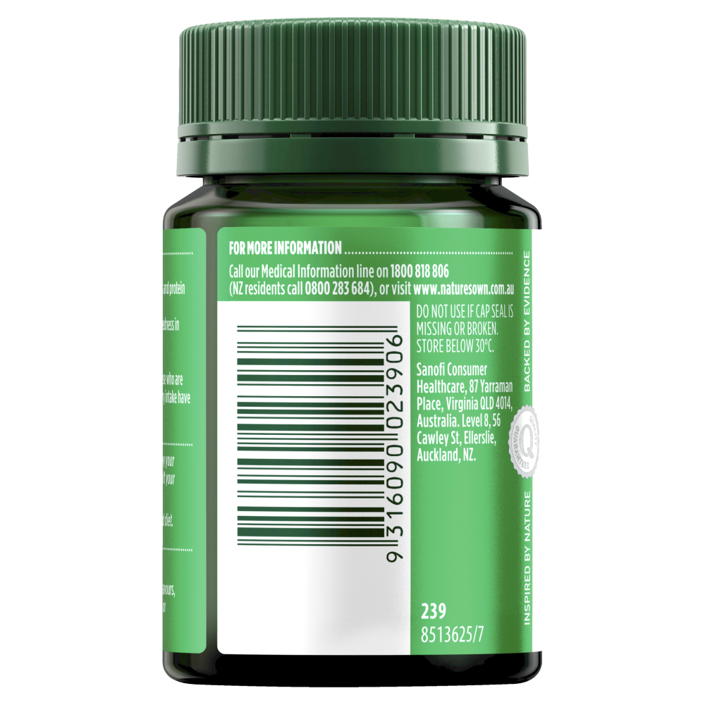 Nature's Own Vitamin B12 1000mcg 60 Tablets Energy High Strength Vegan Natures