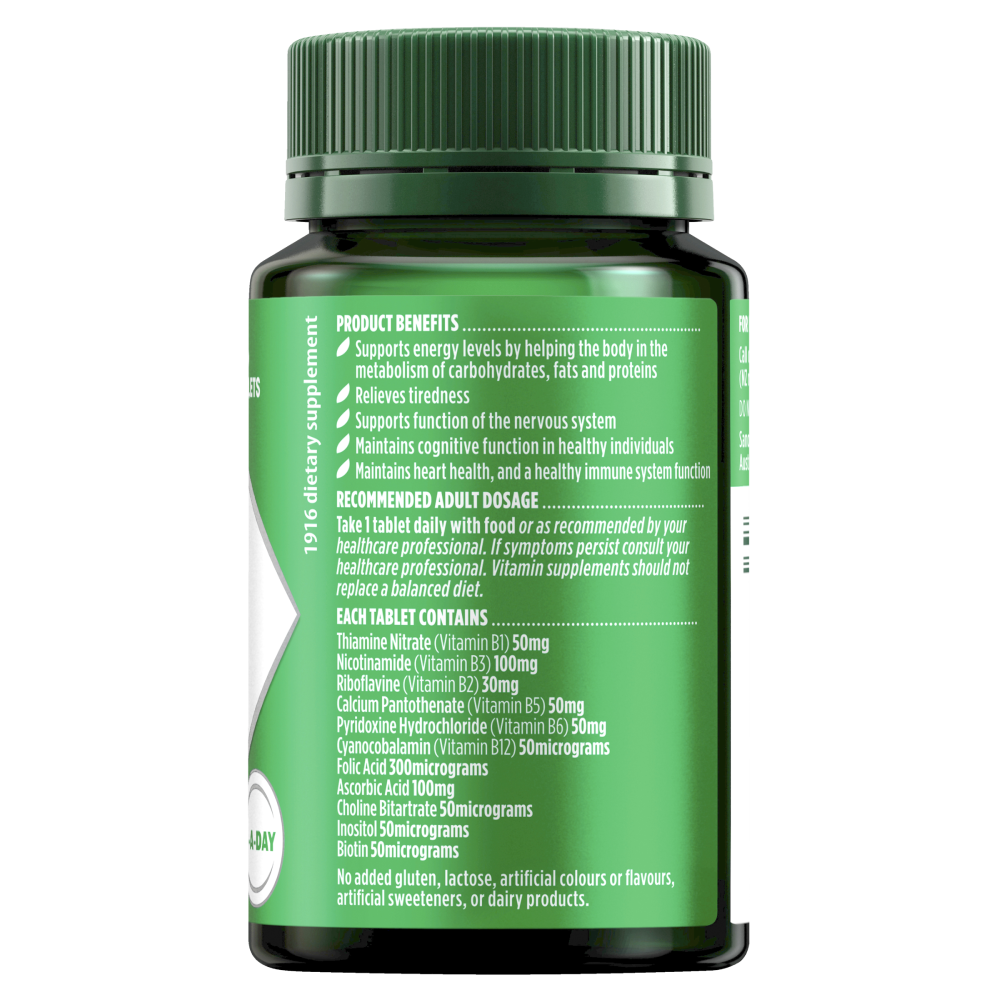 Nature's Own Super B Complex 75 Tablets B Vitamins for Energy Levels Natures
