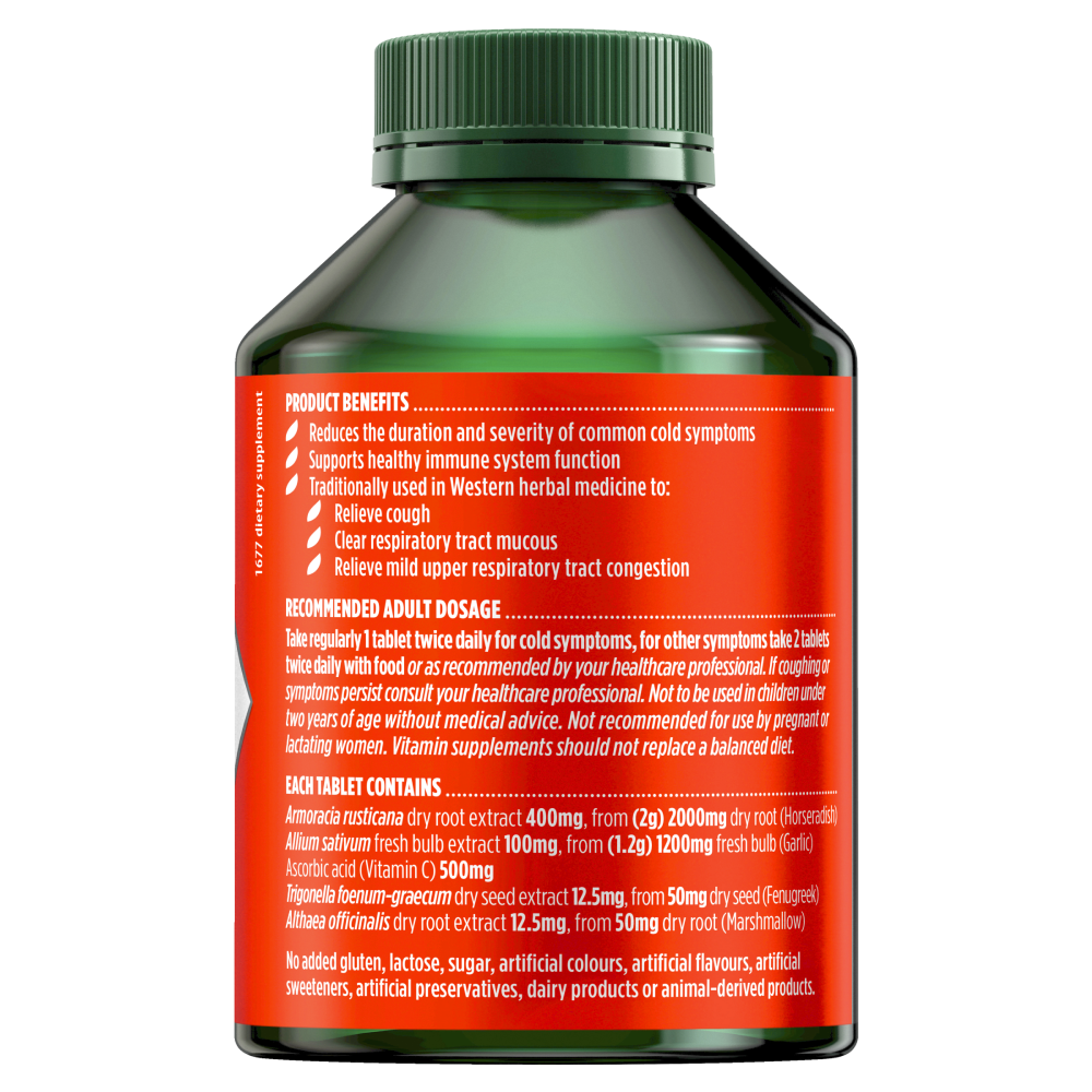Nature's Own Triple Strength Garlic + C, Horseradish 150 Tablets Vitamin Natures