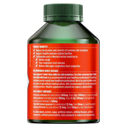 Nature's Own Triple Strength Garlic + C, Horseradish 150 Tablets Vitamin Natures