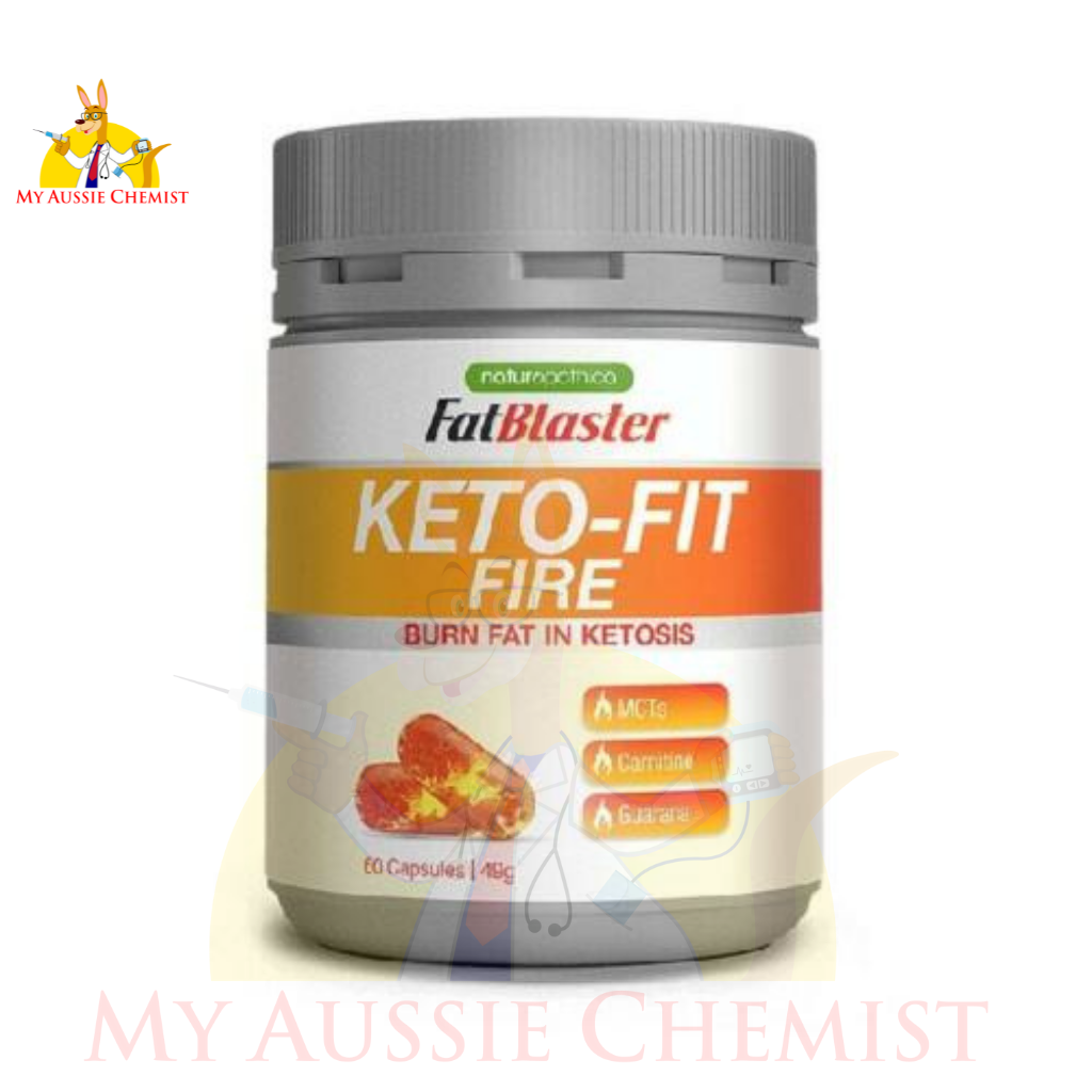 Naturopathica FatBlaster Keto Fit Fire 60S Ketosis Accelerator Aids Metabolism