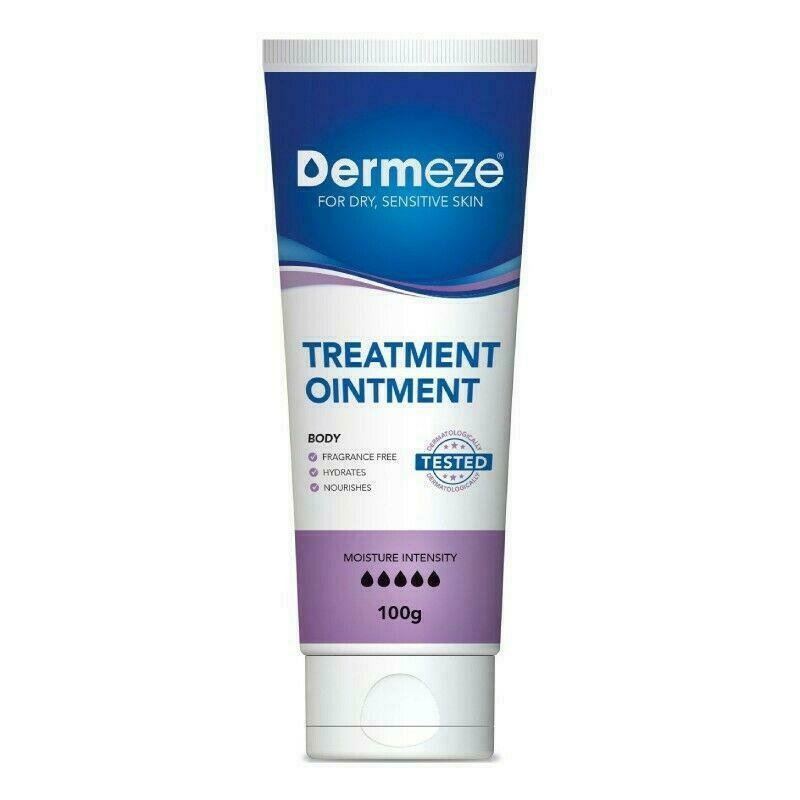 Dermeze Treatment Ointment 100g Hydrates & Nourishes Extremely Sensitive Skin