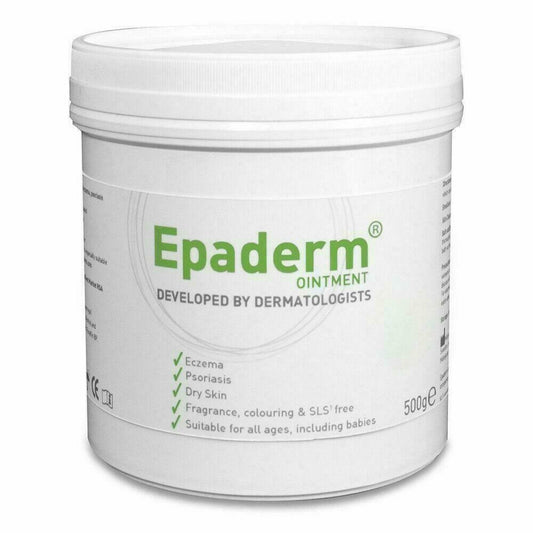 Epaderm Ointment 500g Moisturise Dry Skin Eczema Psoriasis Rich Emollient