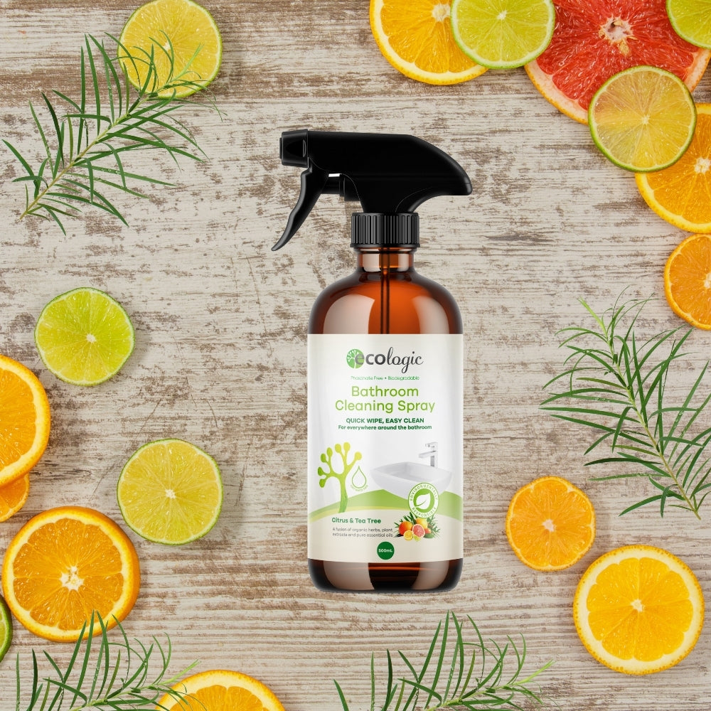 ECOLogic Citrus & Tea Tree Bathroom Cleaning Spray 500mL