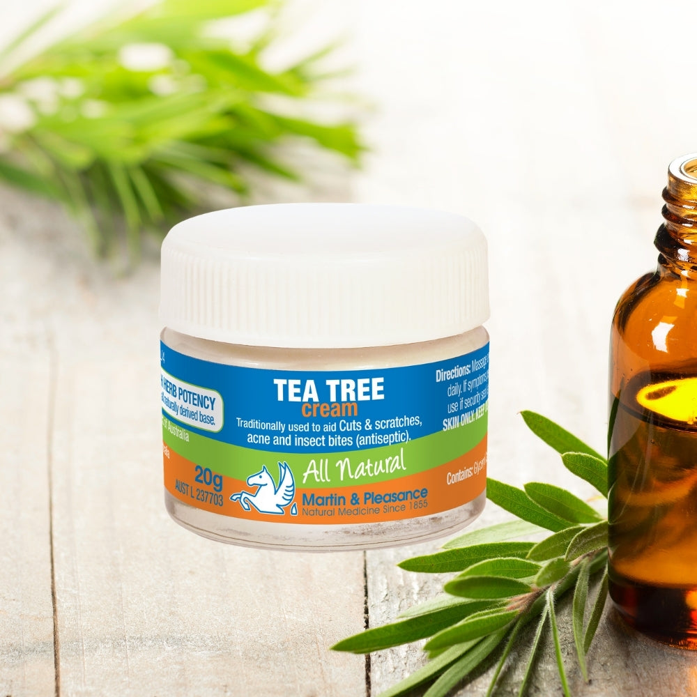 Martin & Pleasance Herbal Cream – Natural Tea Tree Cream