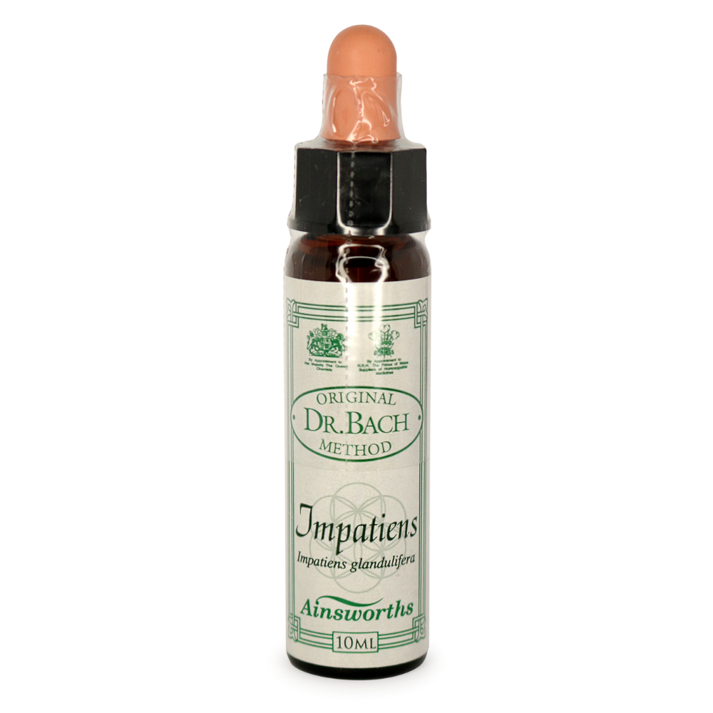 Ainsworths Bach Flower Essence – Impatiens 10mL