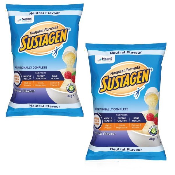 Sustagen Hospital Form Active Neutral 3Kg Bag X 2