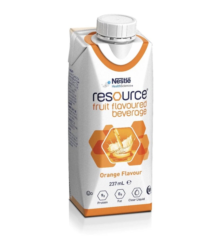 Resource Fruit Beverage Orange 237Ml Box 24