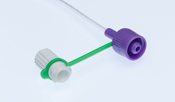 Purple Enfit S/T Nasogas Tube 4Fr 50Cm Box 25