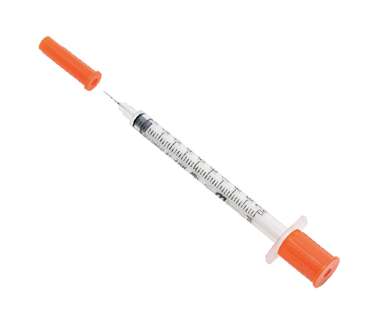 Insulin Syringe Standard 1Ml 29Gx8Mm Box 100 mo