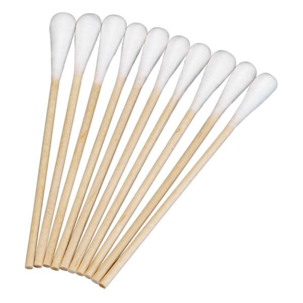 Cotton Tip Applicator (Wooden) 15Cm Single End Pkt 100