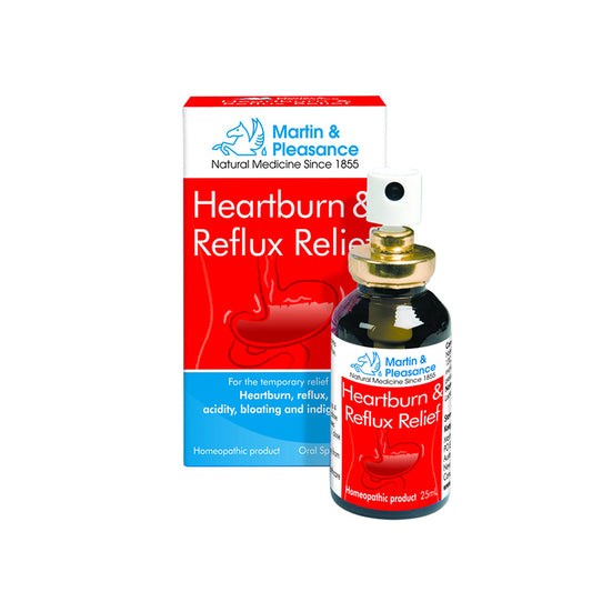 Homeopathic Remedy – 25ML Spray – Heartburn & Reflux Relief