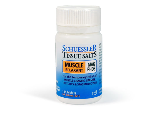 Schuessler Tissue Salts 125 Tablets – Mag Phos