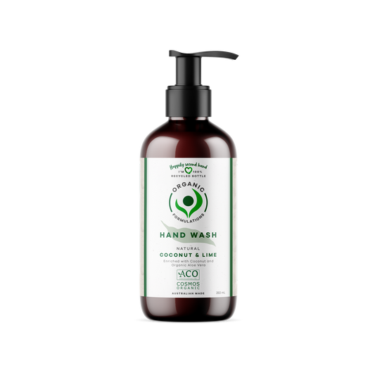 Organic Formulations Coconut & Lime Hand Wash 250ml