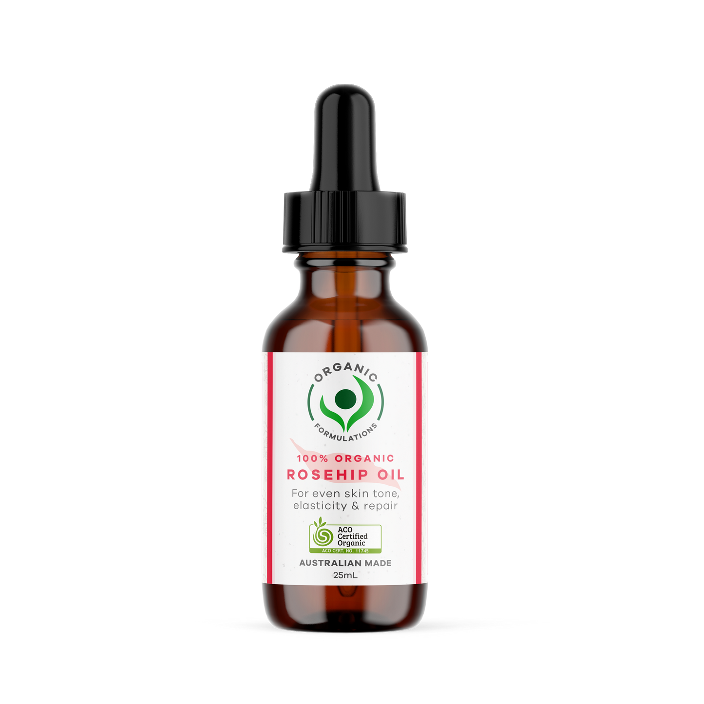 Organic Formulations 100% Organic Rosehip Oil 25ml