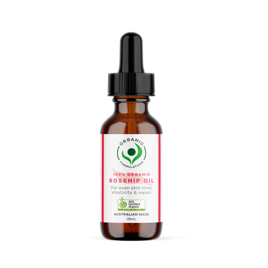 Organic Formulations 100% Organic Rosehip Oil 25ml