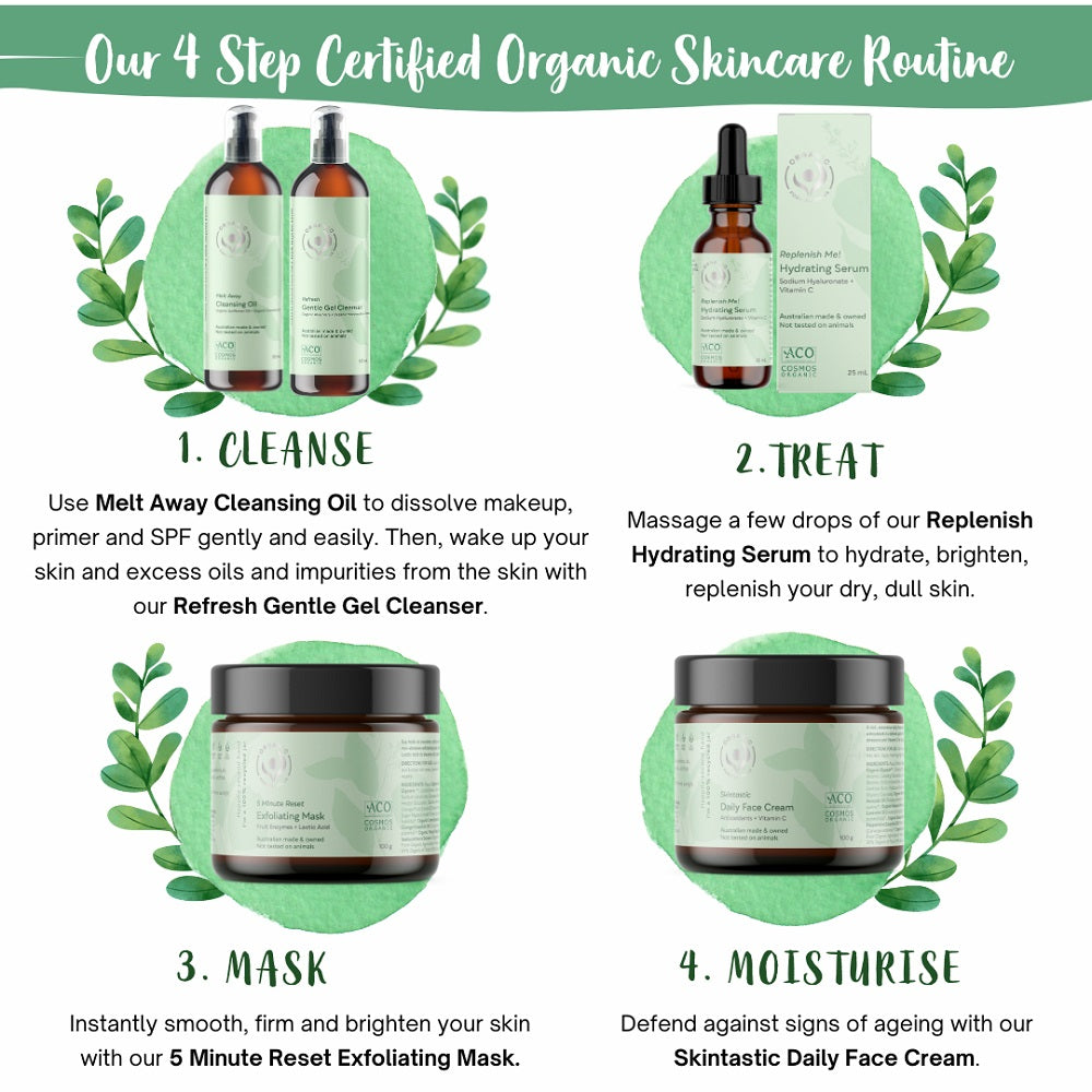 Organic Formulations 5 Minute Reset Exfoliating Mask 100g