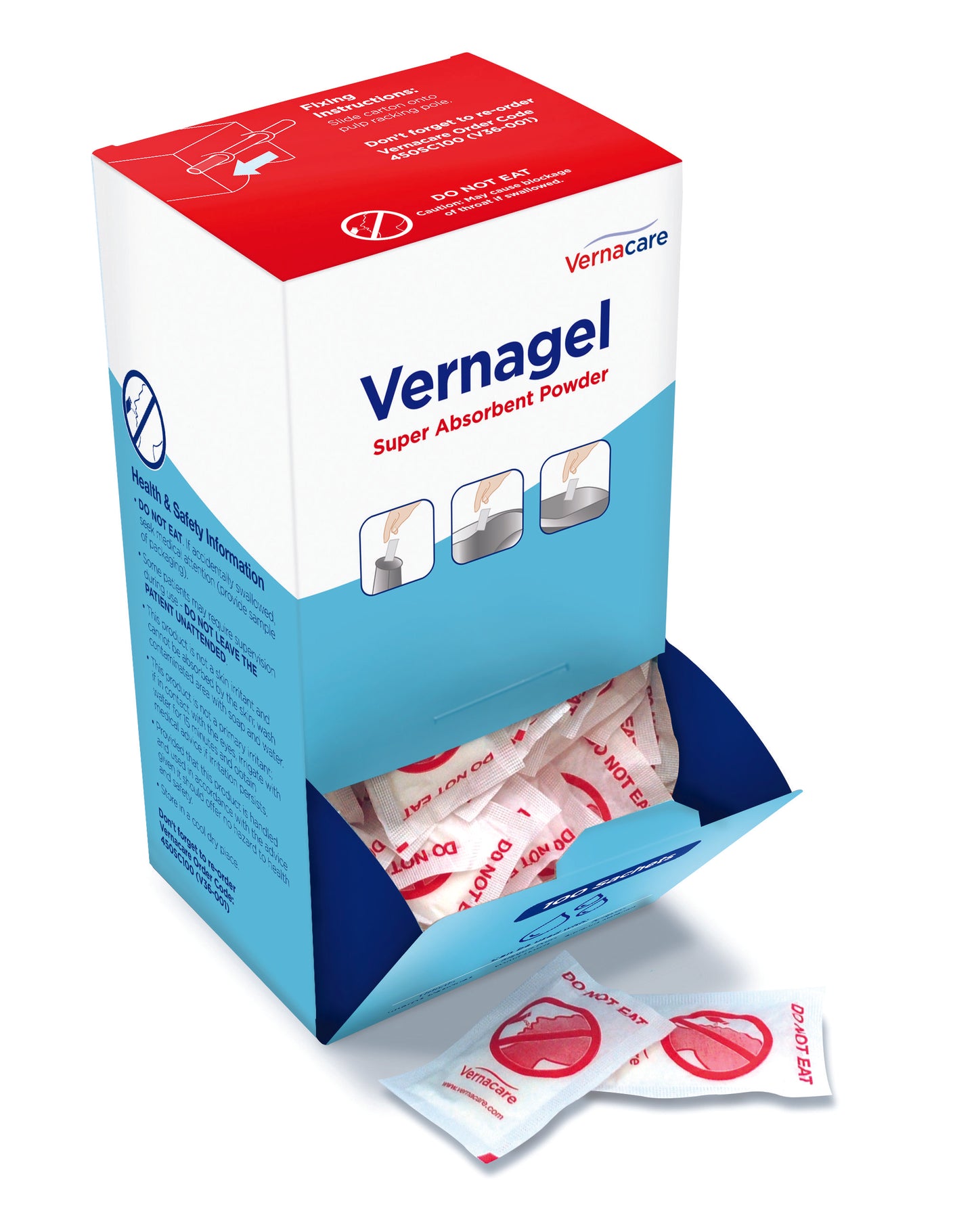 Vernagel Powder 8G Sachets Pkt 100