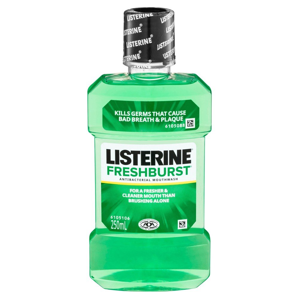 Listerine Cool Mint Mouthwash 250Ml Each