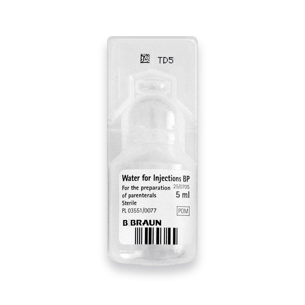 Water For Injection 5Ml Box 50