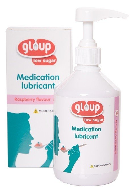 Gloup Low Sugar Raspberry 500Ml Each