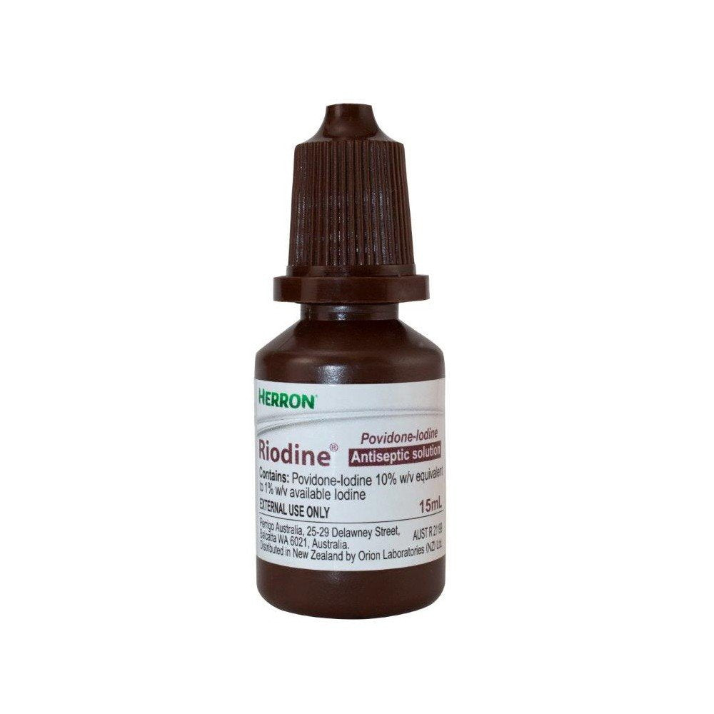 Riodine Antiseptic Solution 15Ml Each