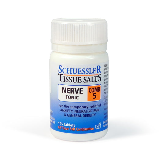 Schuessler Tissue Salts 125 Tablets – Comb 5