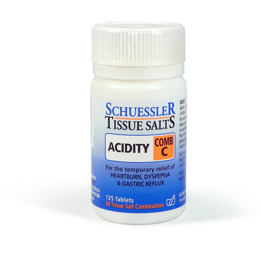 Schuessler Tissue Salts 125 Tablets – Comb C